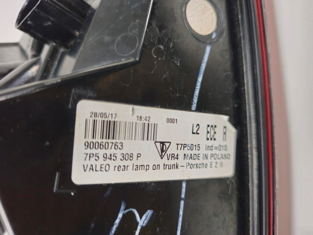 фото №10, 7p5945208n 7p5945308p porsche cayenne 7p5 gts lift лампа права задня задня