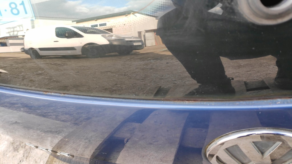 фото №9, Крышка багажника багажника vw polo iv 4 9n lift la5k оригинал