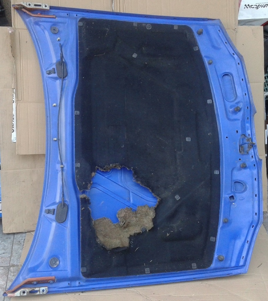 фото №10, Капот кришка двигуна seat ibiza 2 ii lift cordoba 99-02 niebieska