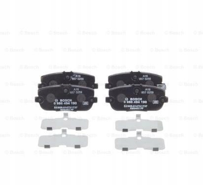 фото №1, Bosch тормозные колодки тормозные mazda mx-5