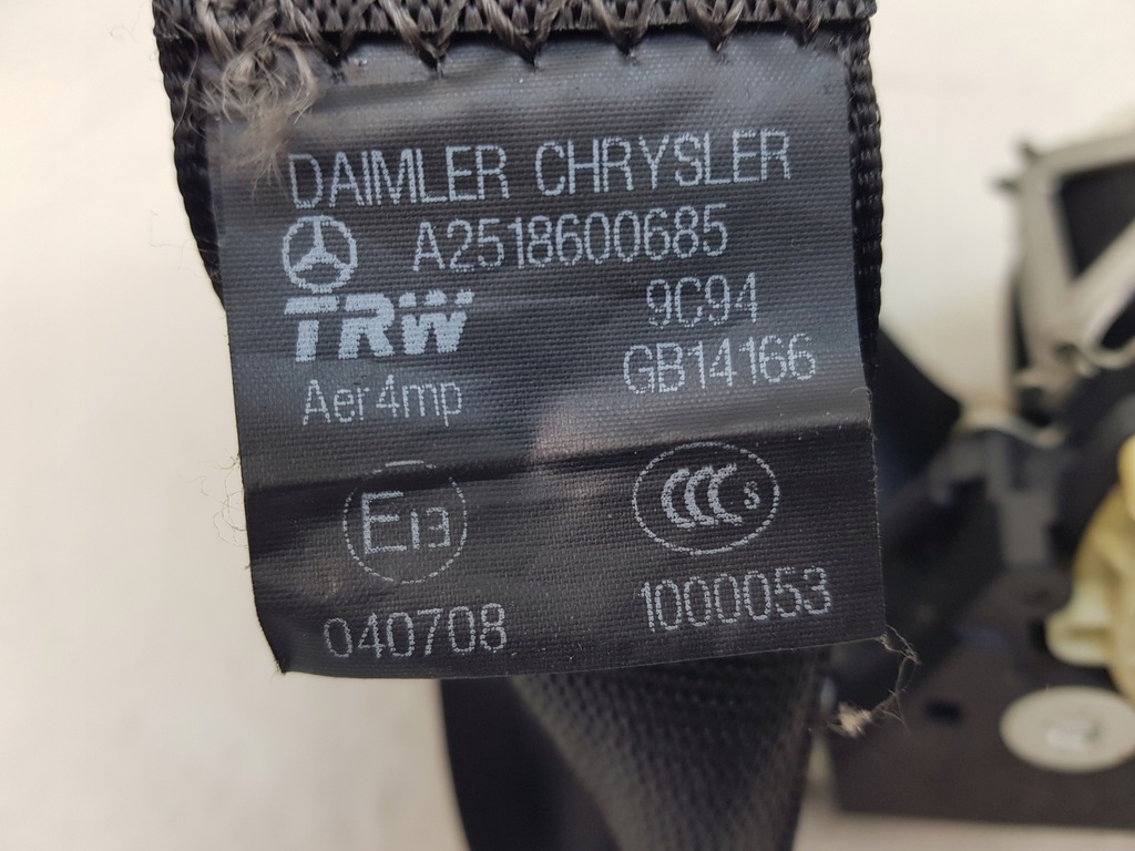 фото №5, Mercedes r w251 pas правий задня 3 trzeci ряд oryg