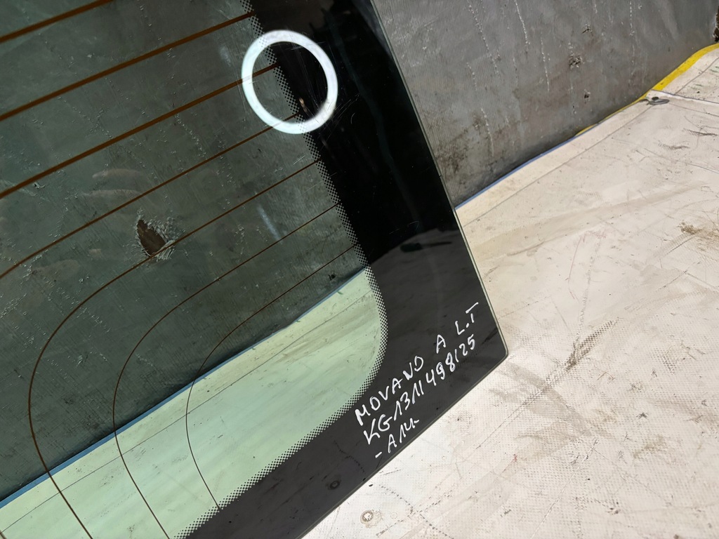 фото №7, Скло двері лівий задня opel movano a lift