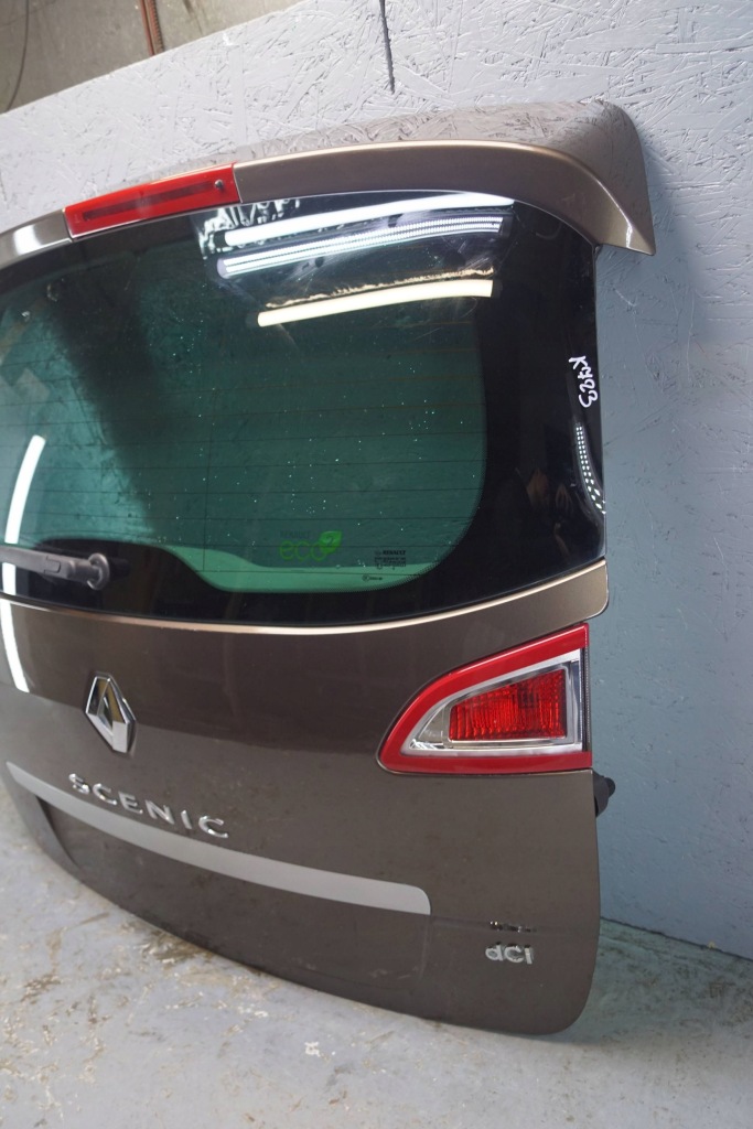 фото №14, Renault scenic iii крышка багажника задняя багажника tecnb k723