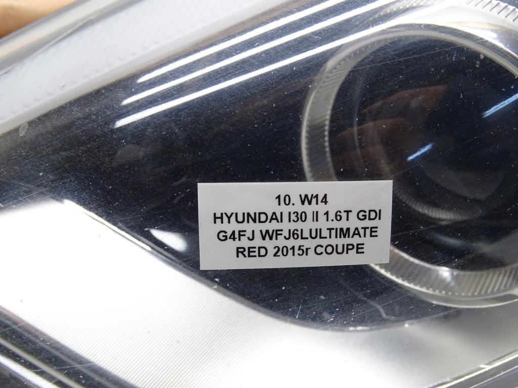фото №12, Лампа левый перед передняя hyundai i30 ii turbo 12-16r bi-xenon 92101-a6210