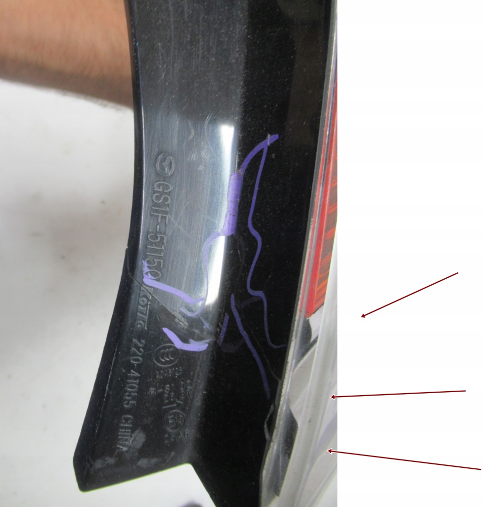 Mazda vi фара правая  задний gs1f-51150 в Украине