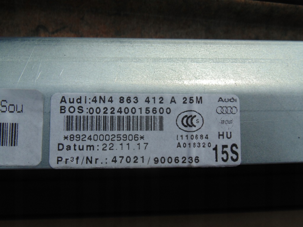 Полка шторка audi a8 4n long 4n4863412a 2018 r. Доставка