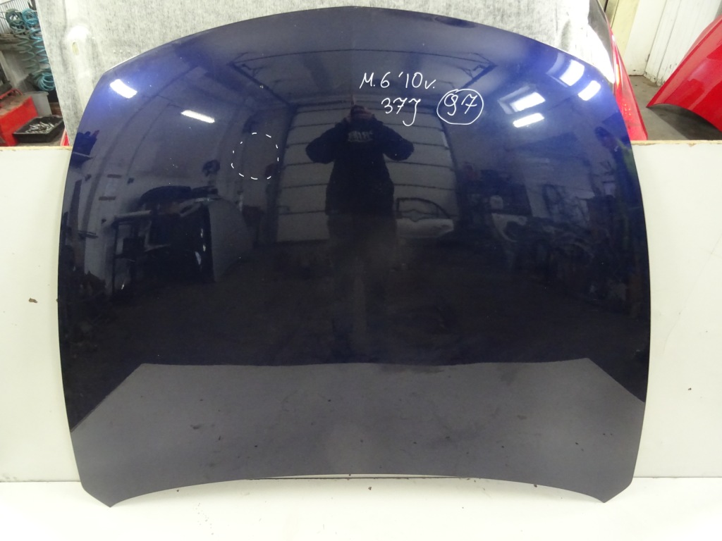 фото №1, Mazda 6 gh 2008-2012rok капот цвет 37j granatowa nr.97