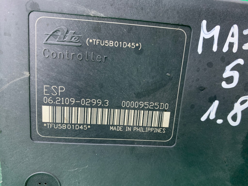 фото №10, Насос тормозная abs mazda 5 v i cr 05- 1.8b 16v 5n61-2c405-ab