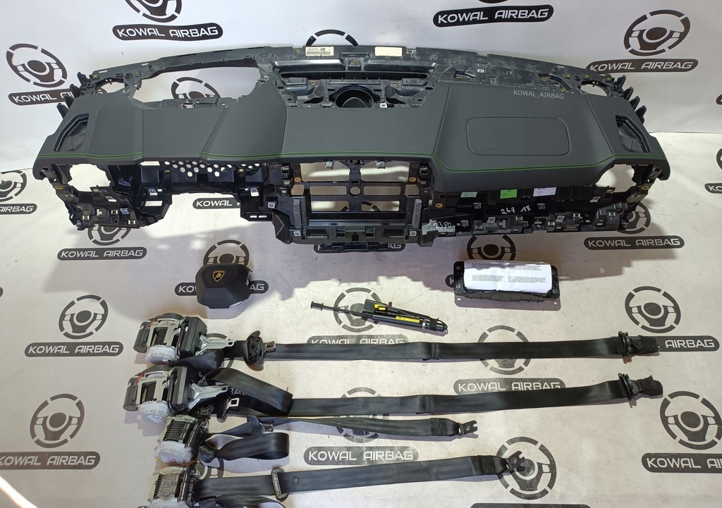 фото №1, Lamborghini urus панель приладів консоль подушка безпеки ремені