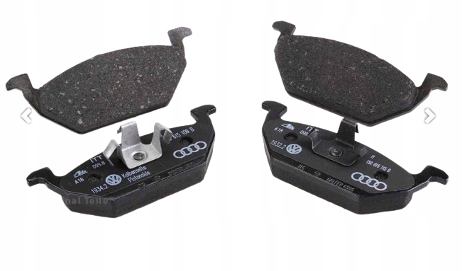 фото №1, Тормозные колодки тормозные перед vw up! оригинал 1s0698151d
