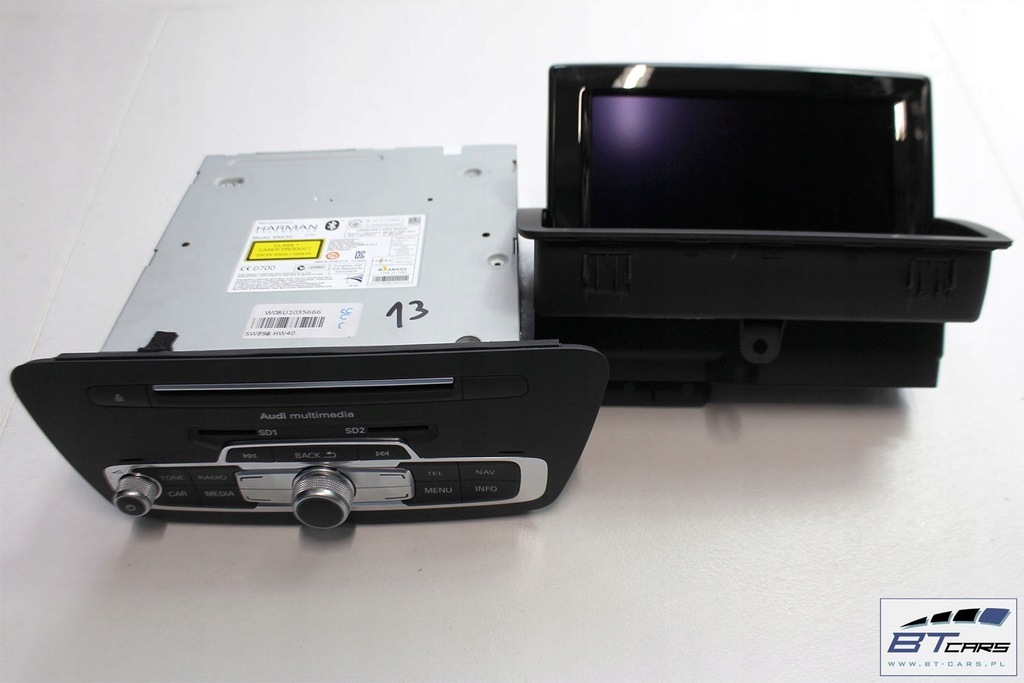 фото №15, Audi q3 fl набір mmi 3g+ зчитувач + монітор 8u 8u1035666 8u0857273b wyświet