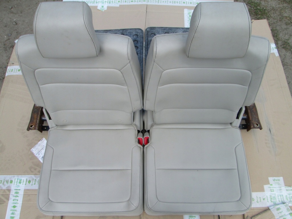 фото №14, Ford flex 08- сиденье левый правый заднее сиденье обивка