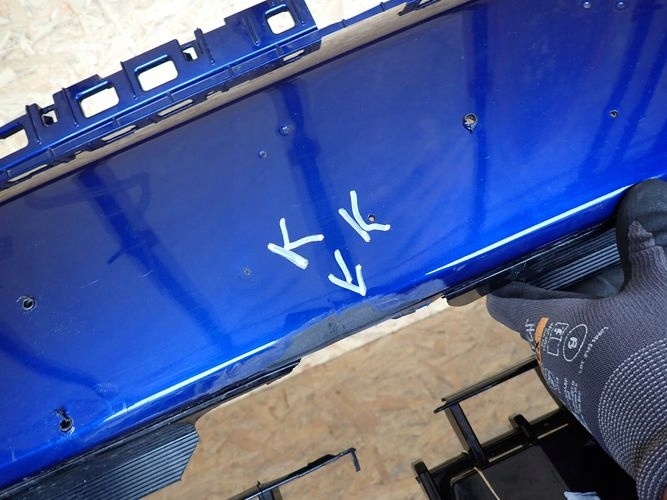 фото №6, Kia ev6 21- бампер передній перед