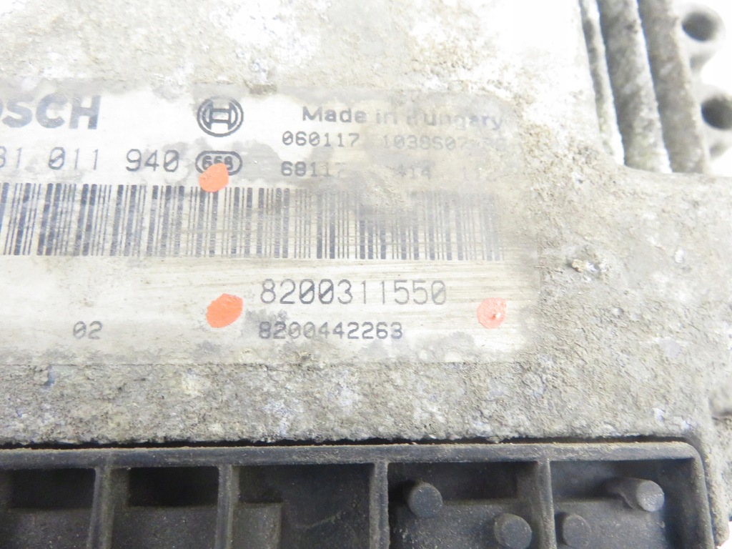 фото №9, Блок керування renault master ii 2.5 dci 0281011940 8200311550