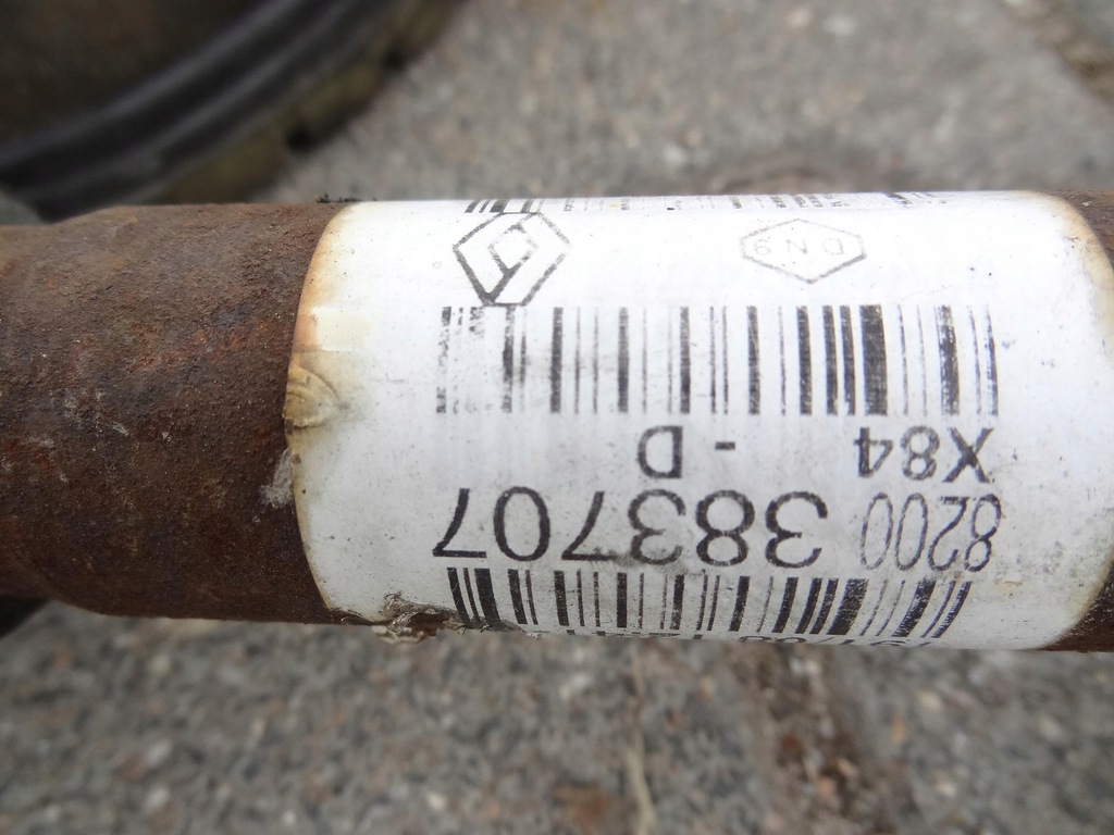 фото №2, Приводной вал левая renault megane ii 8200383707