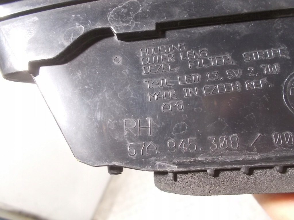 фото №9, Лампа w кришка skoda karoq 57a 17-21 оригінал europa led права