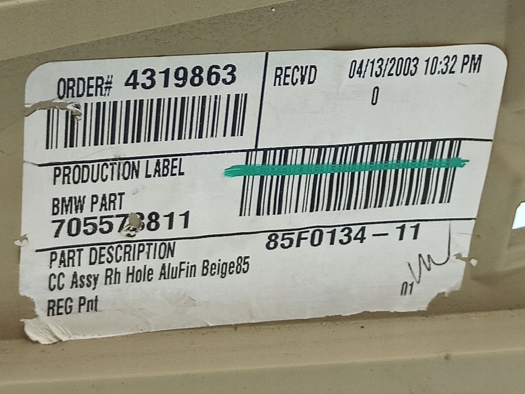 фото №6, Bmw z4 e85 e86 2003 туннель средний