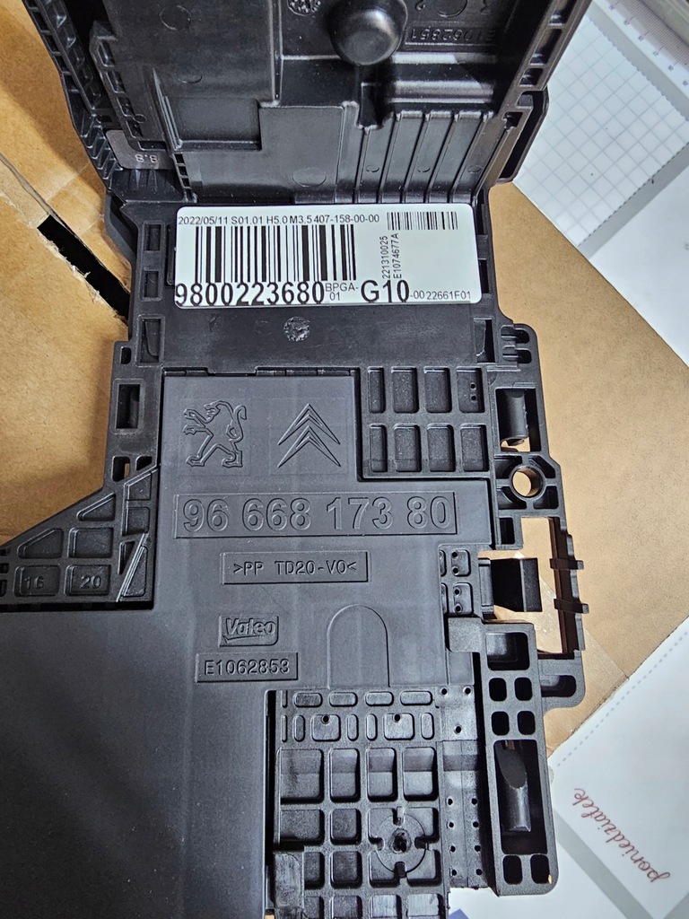 фото №11, Блок керування модуль акумулятор peugeot citroen 9800223680 g10 новий оригінал оригінальний номер