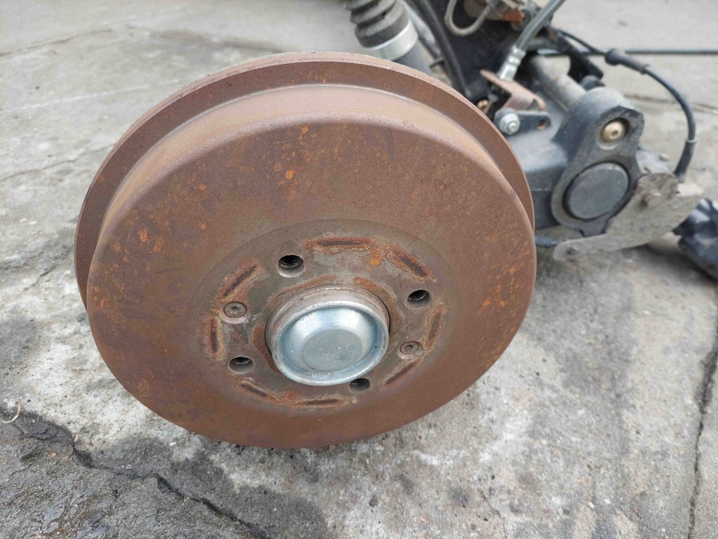 фото №5, Балка підвіска xsara picasso з abs nowa + гальмівні барабани + амортизатори