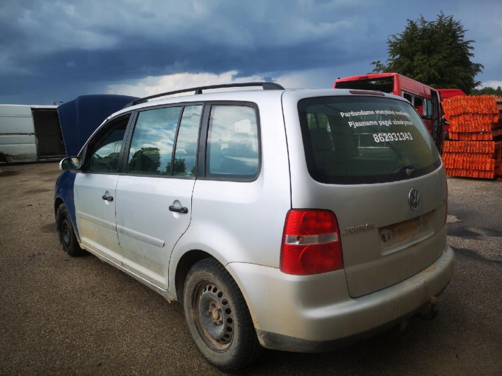 фото №8, Volkswagen touran двигун кришка обігрівача 2006 1.9l 0132801340