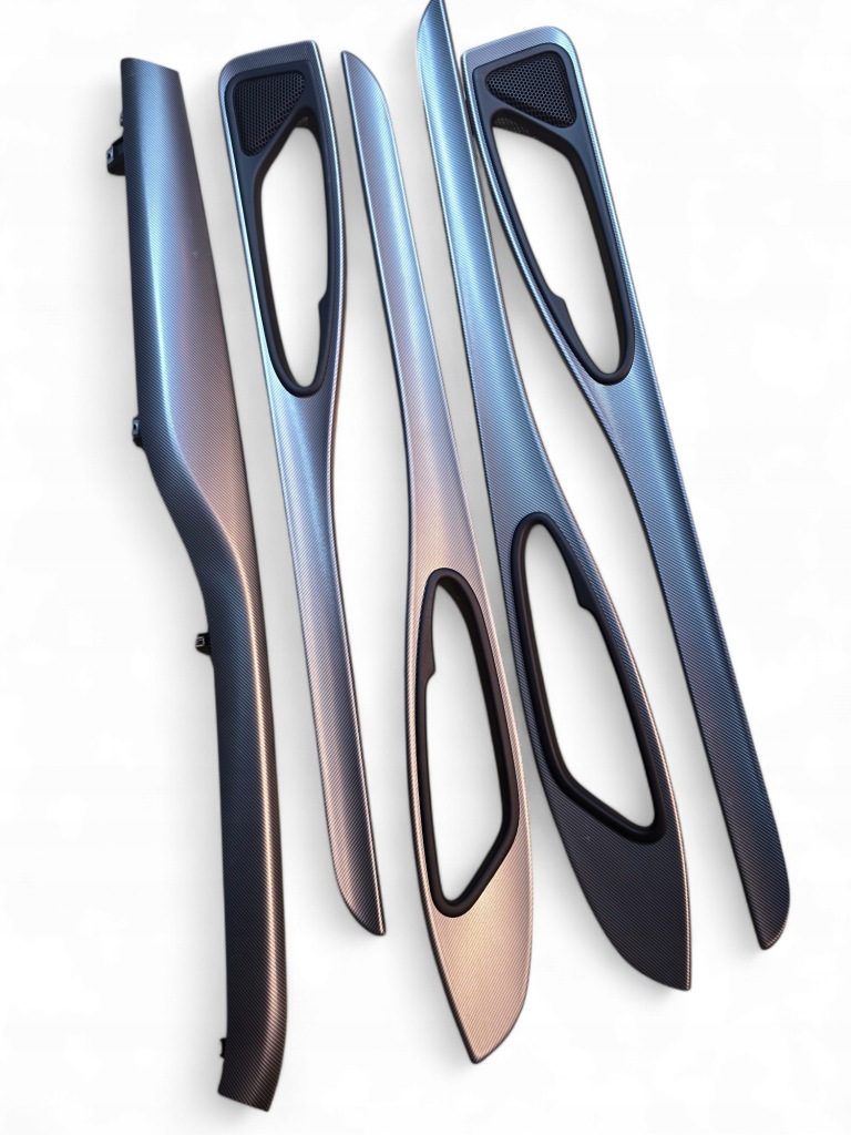 фото №3, Alfa romeo stelvio накладки салону aluminiowe двері консолі 2017-