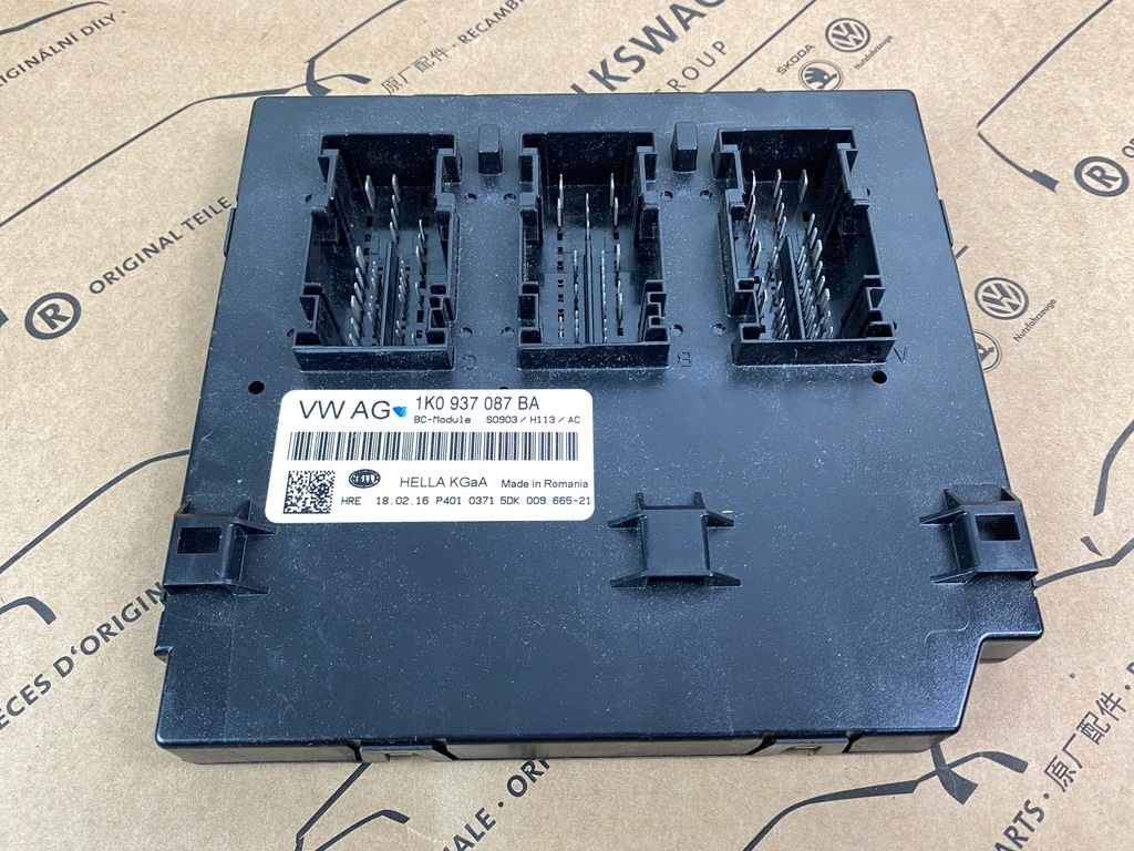 фото №1, Gd jetta 2.0tdi 5c6 модуль комфорта 1k0937087ba