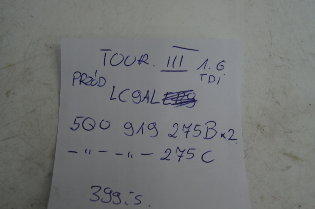 фото №10, Електропроводка бампера передній джгут lc9al pdc touran iii