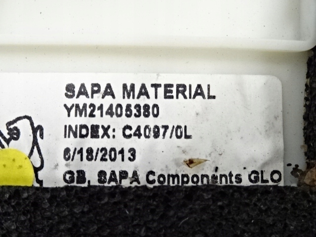 фото №10, Peugeot rcz lift левая молдинг кровельная хром ym21405380