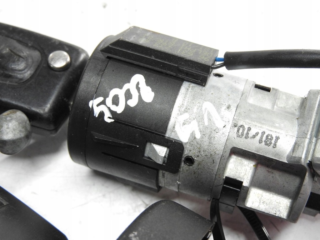 фото №11, Peugeot 5008 i 09-12 замок запалювання ключі вкладиші кришка 36.410.600 9663123380