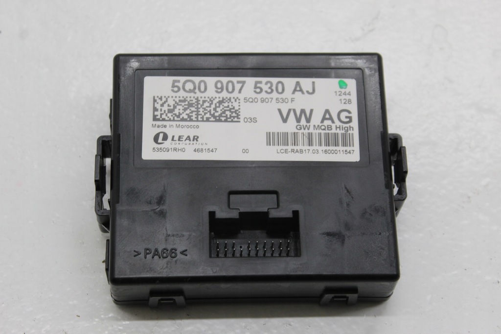 фото №1, Golf 7 модуль шлюз 5q0907530aj