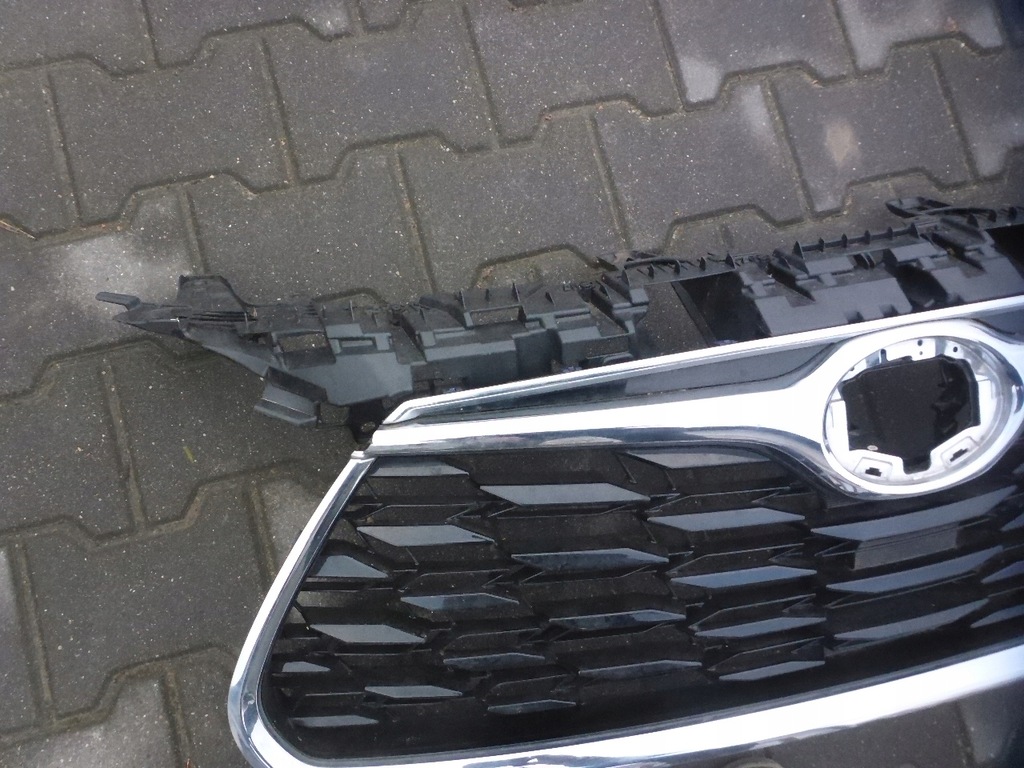 фото №9, Toyota highlander 2019- усилитель решётка радиатора решётка радиатора радиатора оригинал