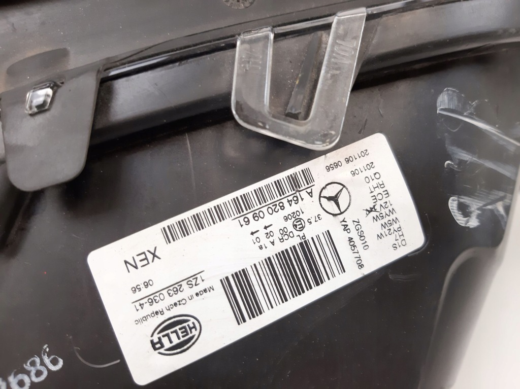 Купити 2008 mercedes-benz ml w164 фара a1648200961