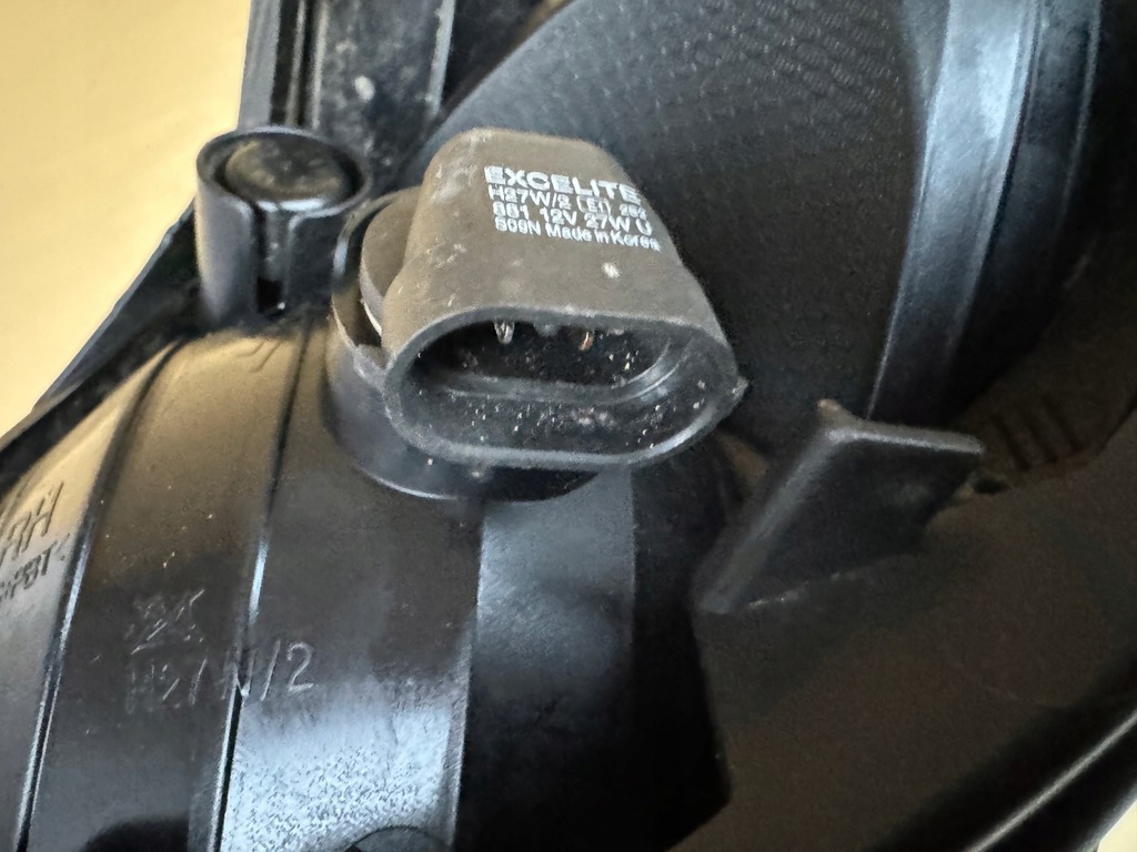 фото №13, Hyundai ix20 10-15r лампа drl протитуманна фара правий перед передній