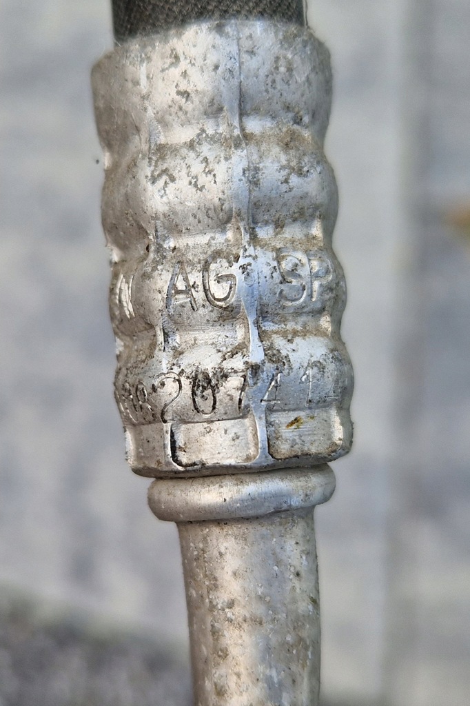 фото №8, Шланг кондиционера wąż vw sharan 1.8t 6q0820741