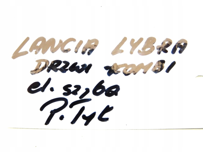 фото №6, 09/18 lancia lybra джгут двері правий задня