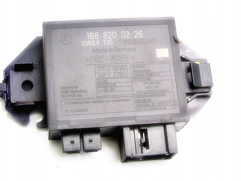 фото №1, Модуль імобілайзер mercedes w168 a klasa