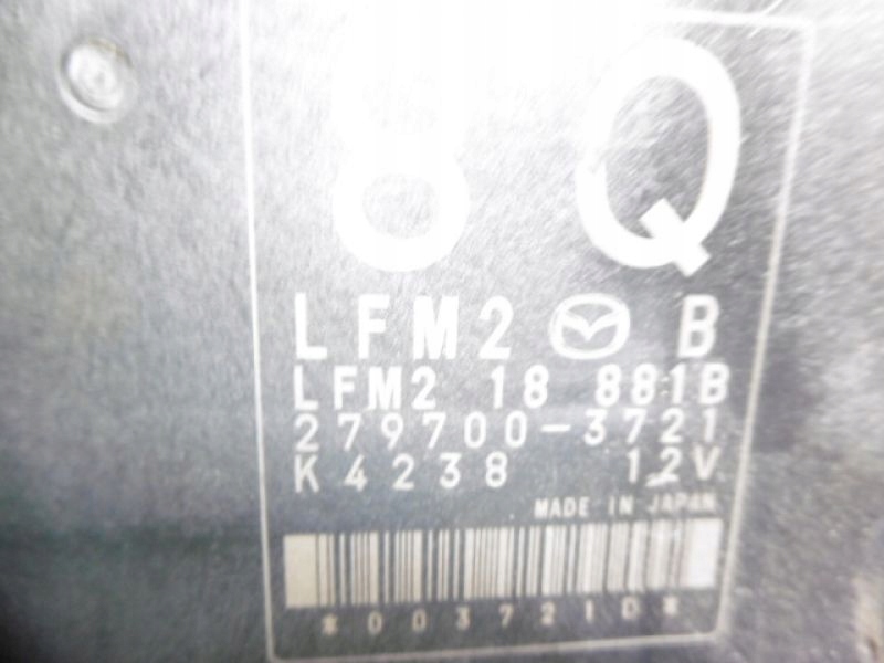 фото №5, Mazda 3 i bk бортовой компьютер 2,0 279700-3721 lfm218881b