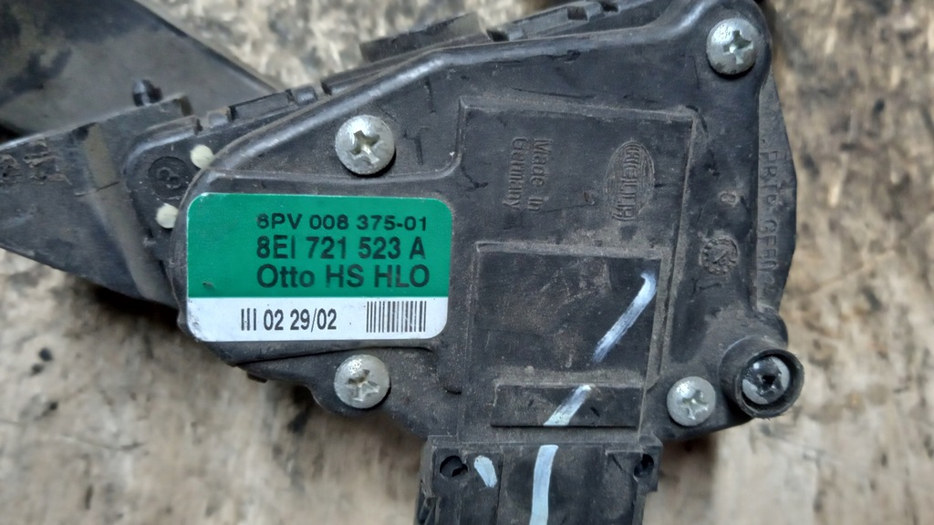 фото №5, Потенціометр газу audi a4 2.0b 02r