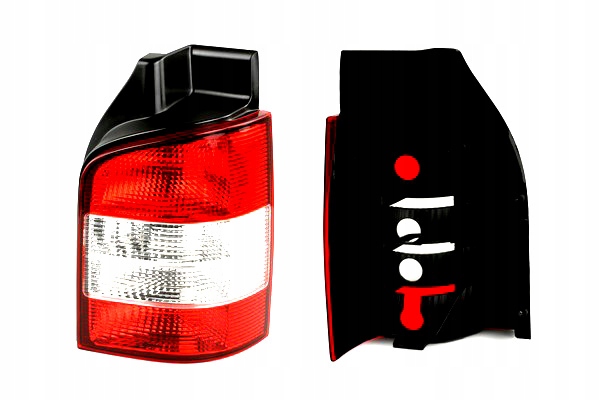 фото №2, Лампа задняя vw transporter правый kombi крышка fast