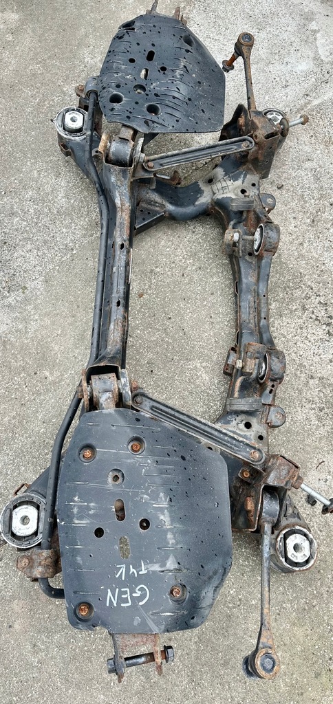 фото №6, Hyundai genesis 3.8 g80 2015 -подрамник подрамник задние подвеска рычаг задняя