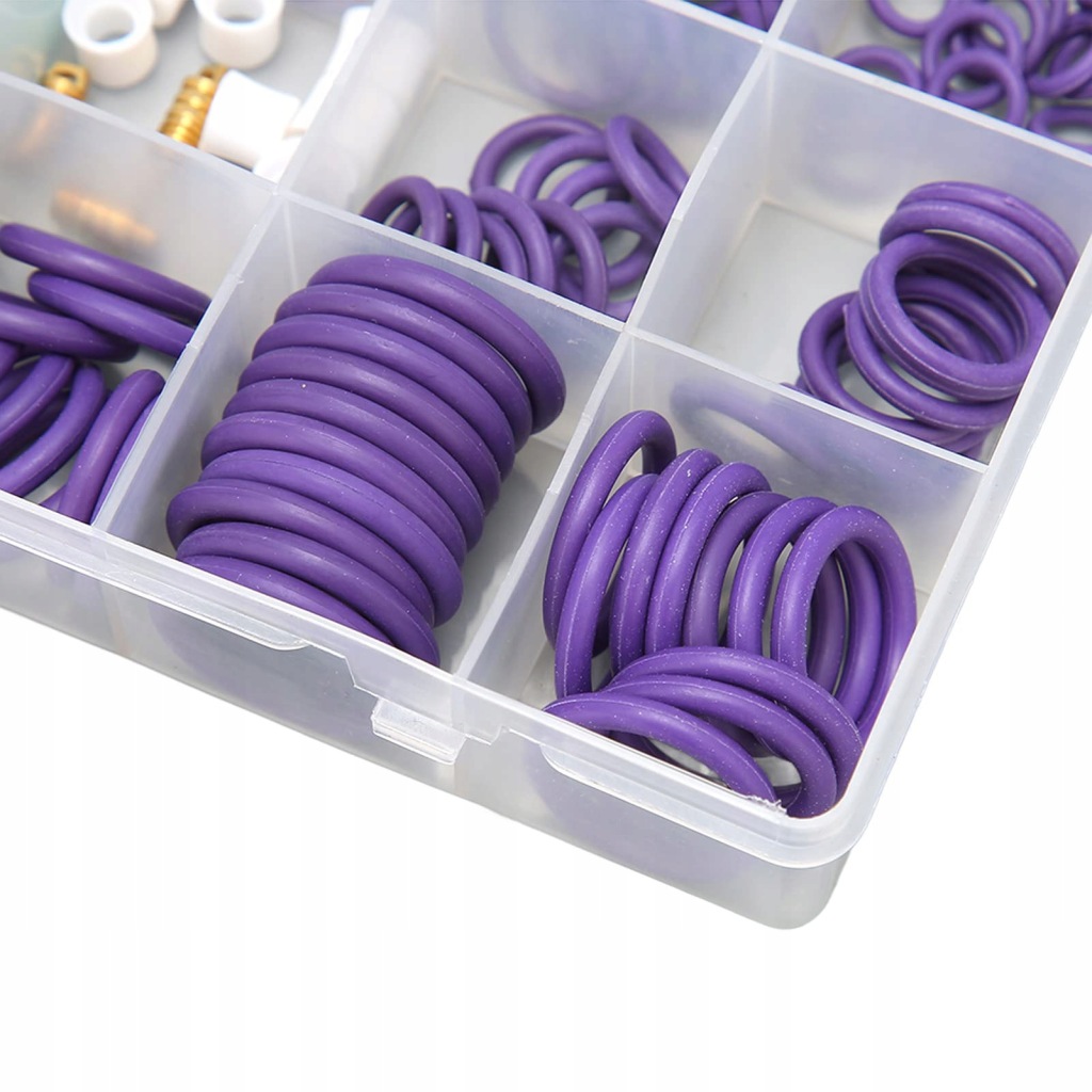 фото №10, Ущільнювачі набір oringów кондиціонера ущільнювальне кільце ущільнювач 225szt