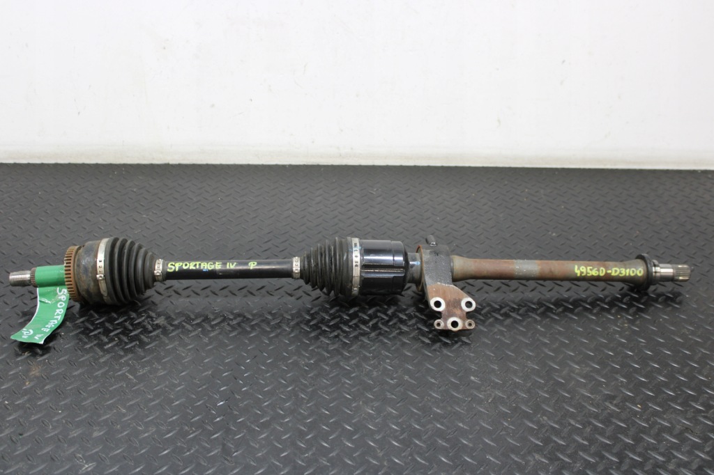 фото №1, Привідний вал półośka правий перед kia sportage 4 iv gt- line 49560-d3100