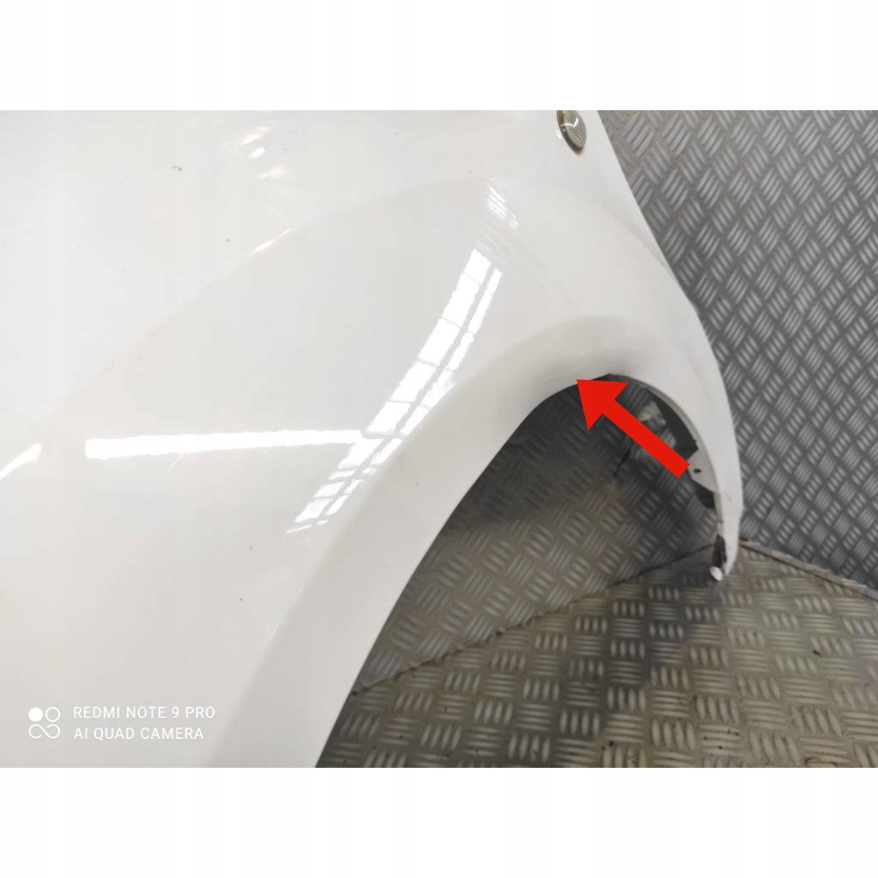 фото №6, Ford transit connect ford tourneo connect крила передній лівий перед білий