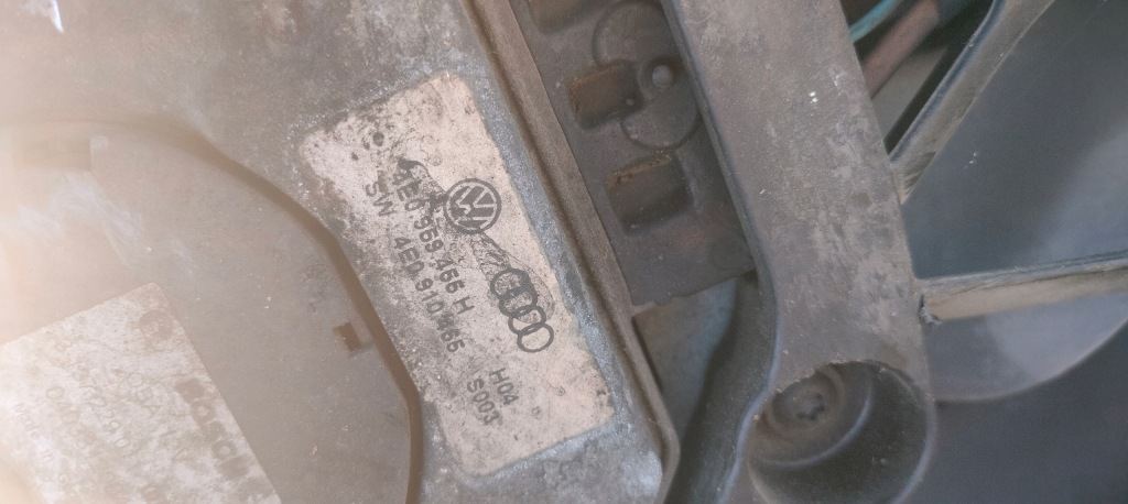 Вентилятор комплект радиатор audi a8 d3 3.0 tdi 4e0969455h 4e0969455g европа Киев