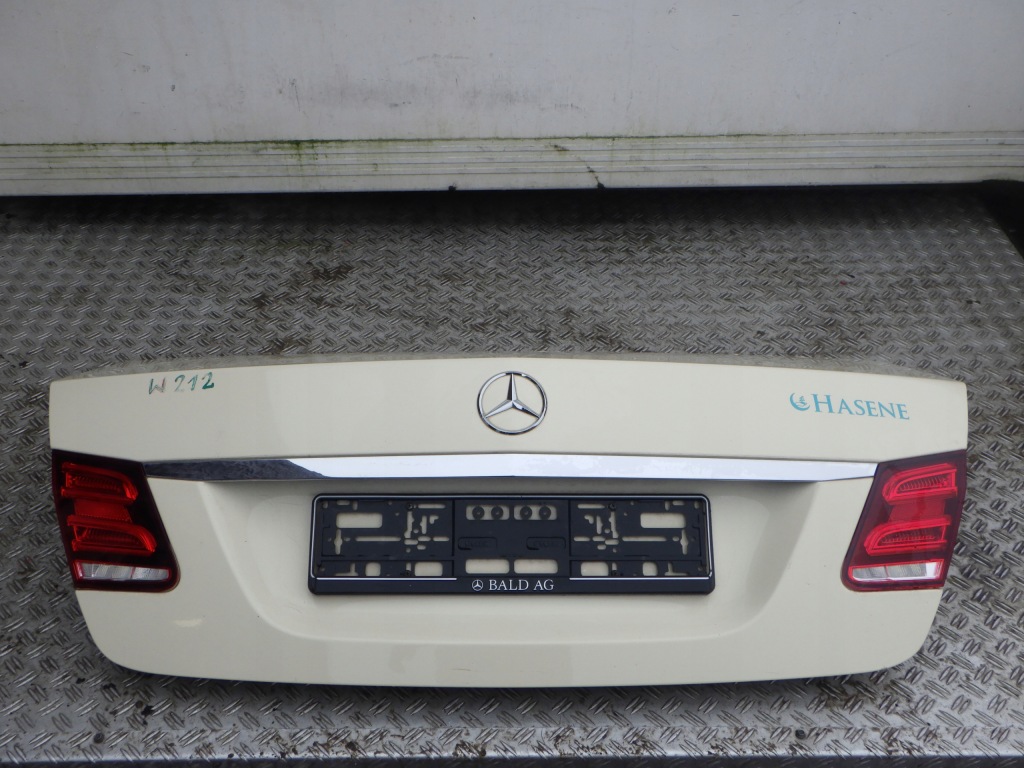 фото №1, Крышка багажника багажника задняя mercedes w212 lift 13-16r sedan