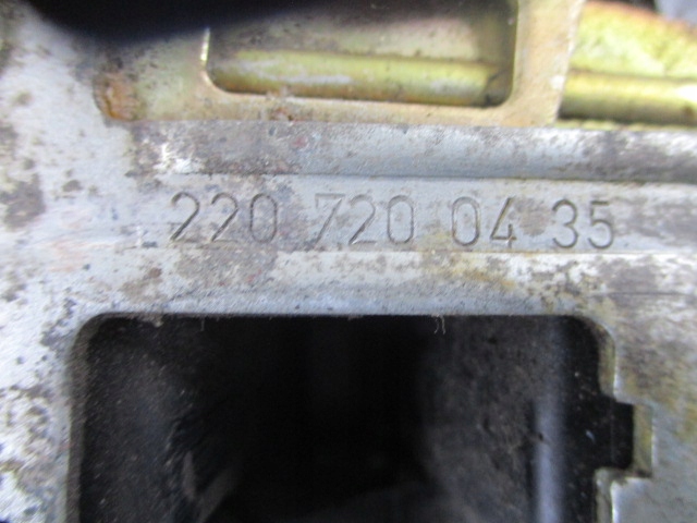 фото №4, Mercedes w220 замок двері перед правий+ трос