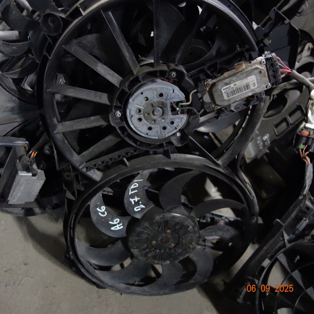 фото №1, Вентиляторы радиатор audi a6 c6 2,7 3,0 tdi модули исправные