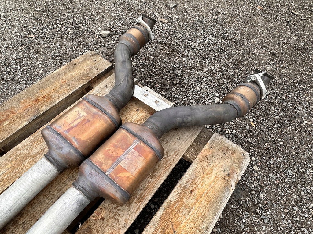 фото №7, Гаситель средний система выпускной труба выхлоп chevrolet corvette c5