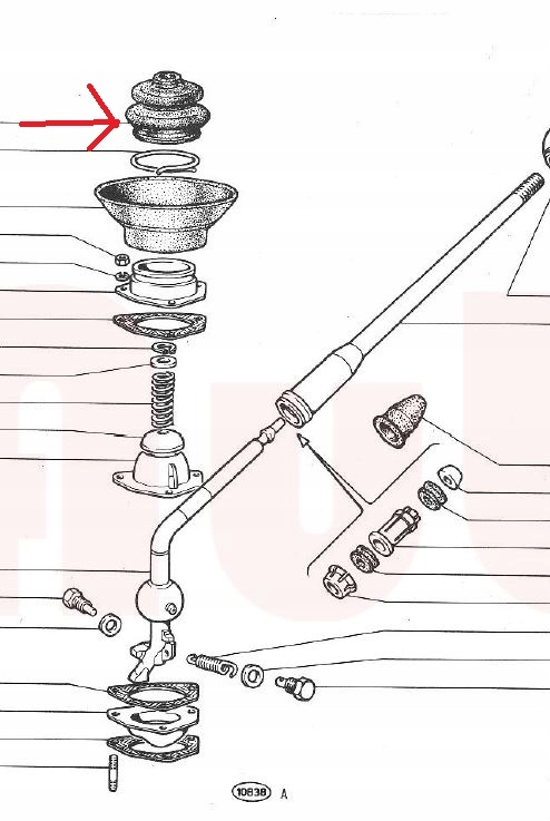 фото №5, Захист важіль передач малий fiat 124 sport