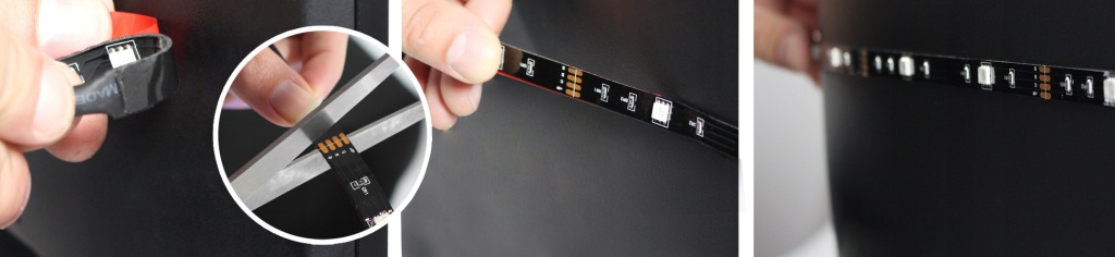 фото №9, Ремень лента led rgb na port usb освещение do салона автомобиля автомобиля 5m